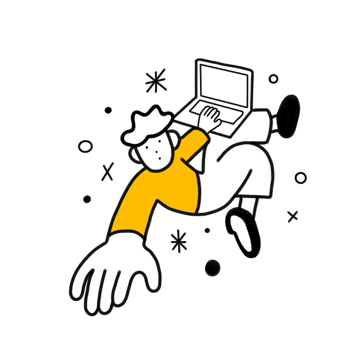 Web developer radi na laptopu - član Kavo tima